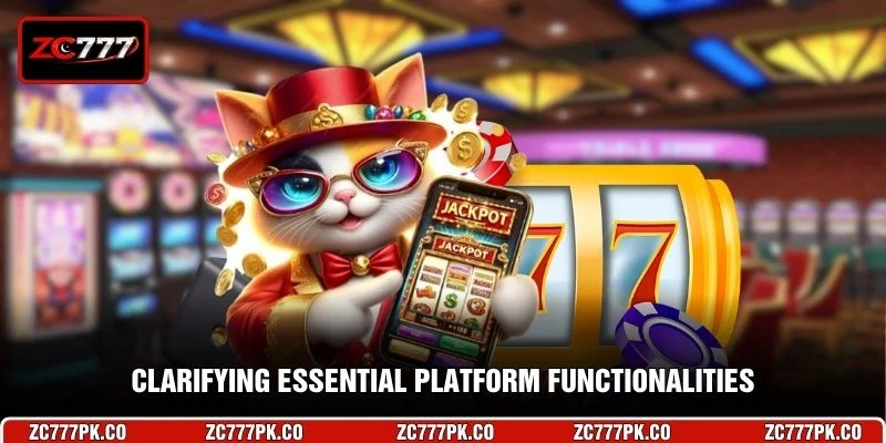 Clarifying essential platform functionalities