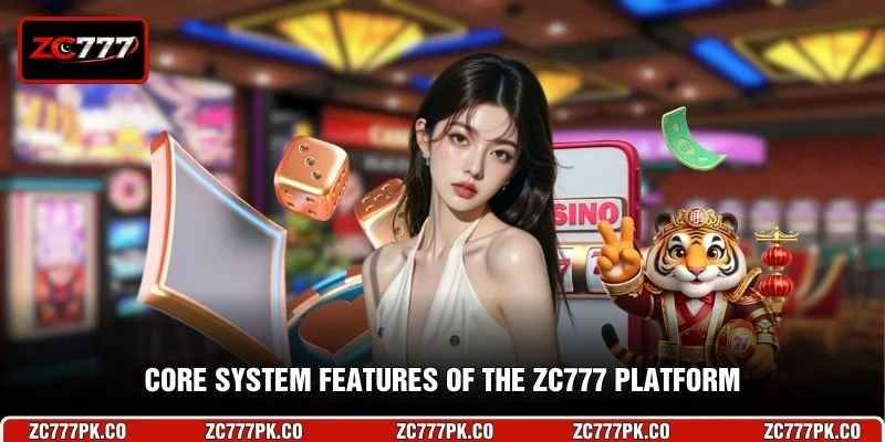Core system features of the ZC777 platform