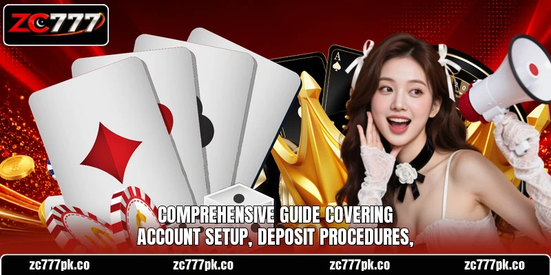 Comprehensive guide covering account setup, deposit procedures,