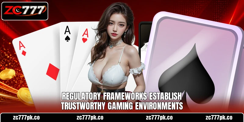 Regulatory frameworks establish trustworthy gaming environments