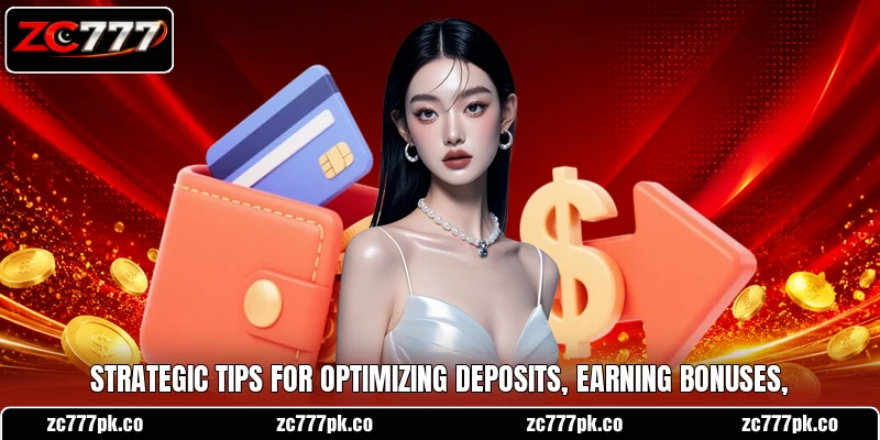 Strategic tips for optimizing deposits, earning bonuses,